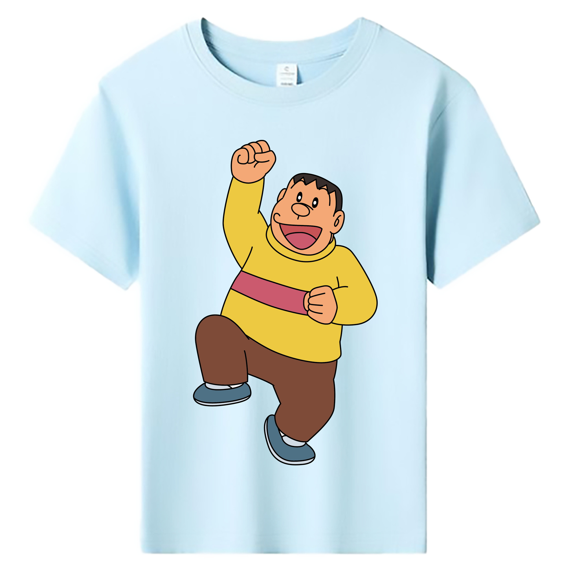 （画像用） ドラえもん 剛田武 Doraemon Gouta Takeshi 綿100％キッズTシャツ（フロントプリント）
